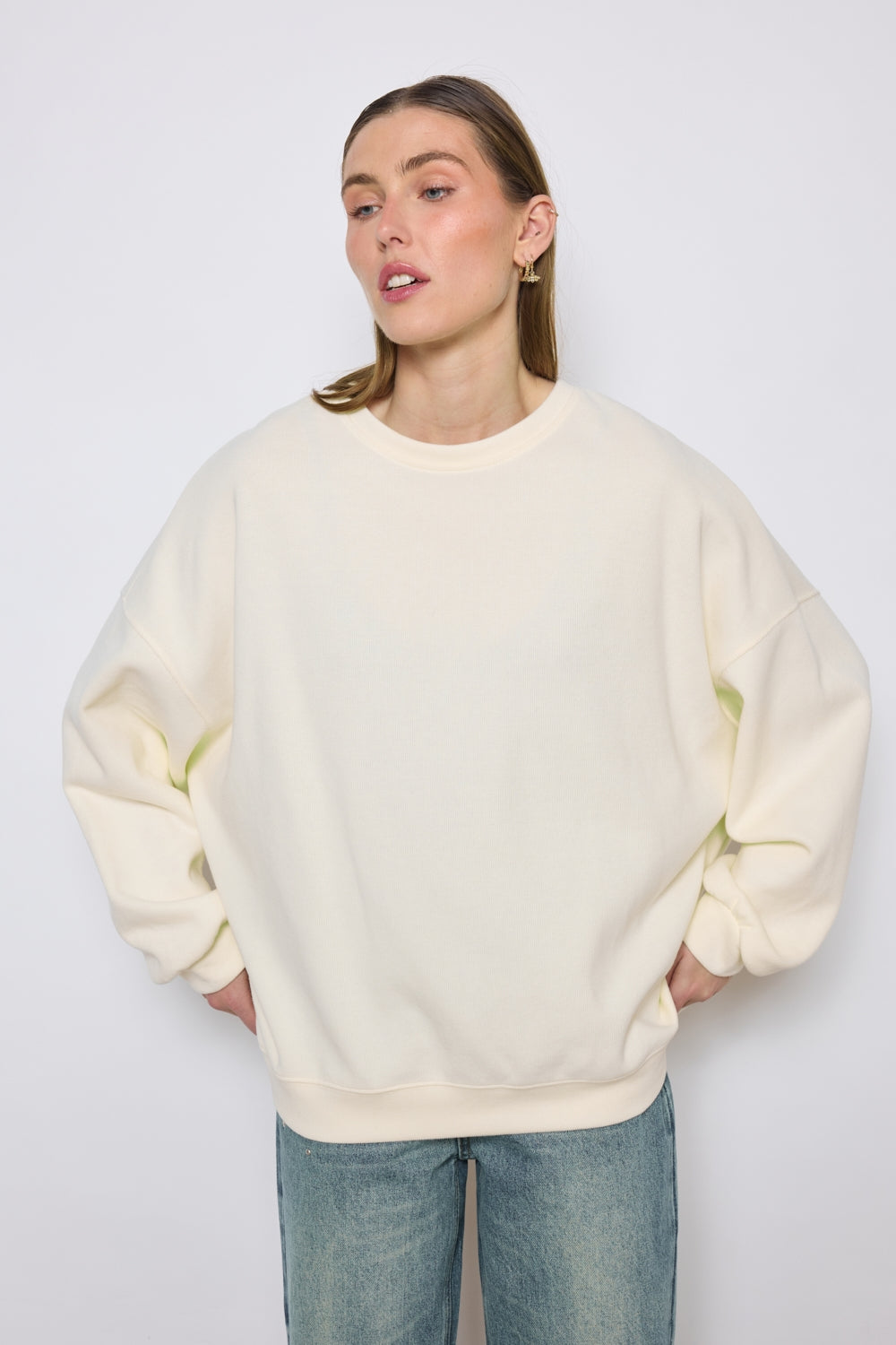 CHRISTINE DARK GREY SWEATSHIRT