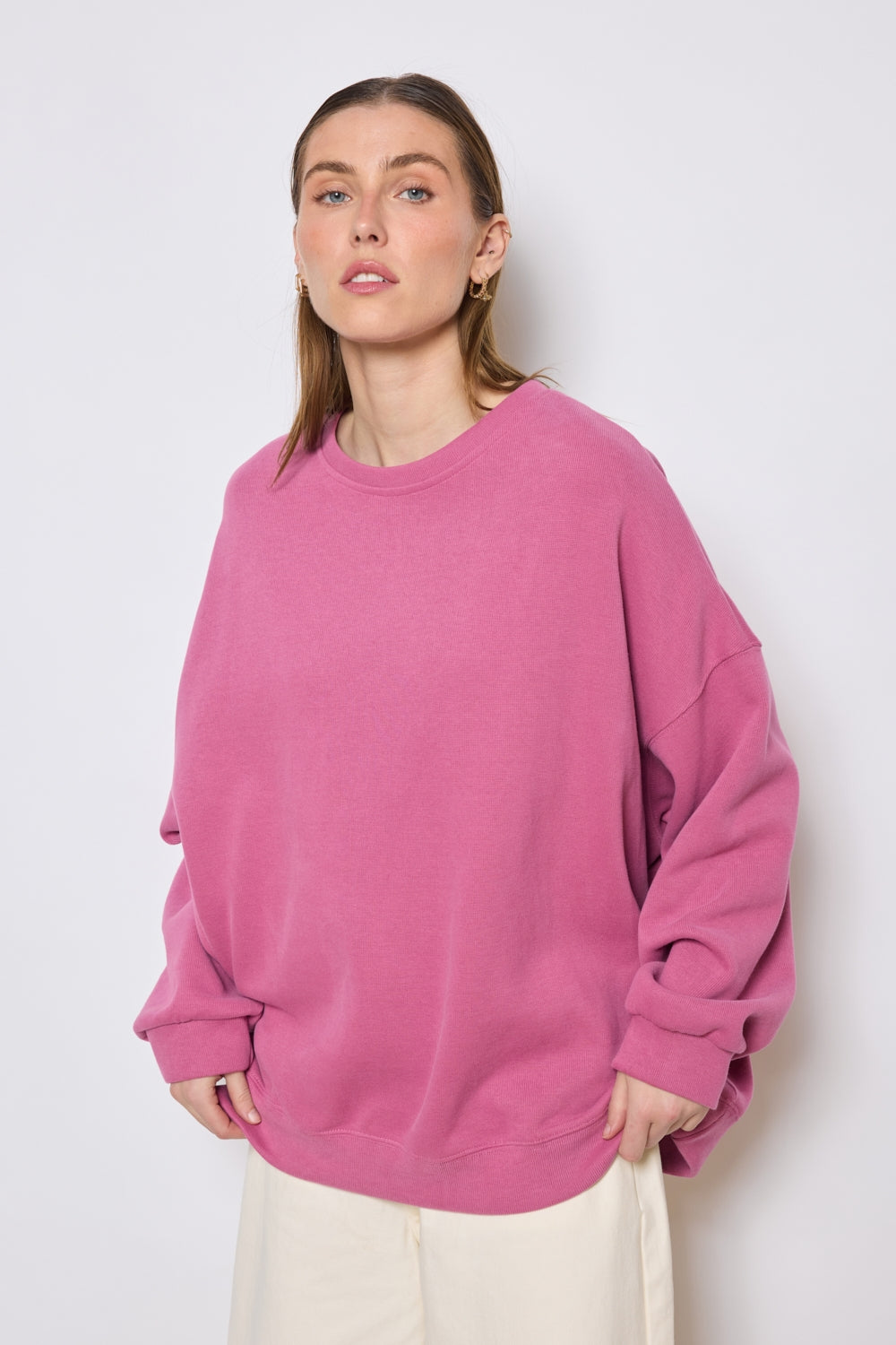 CHRISTINE DARK GREY SWEATSHIRT