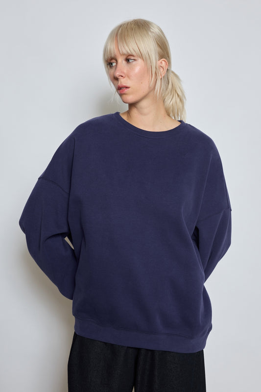 CHRISTINE DARK GREY SWEATSHIRT