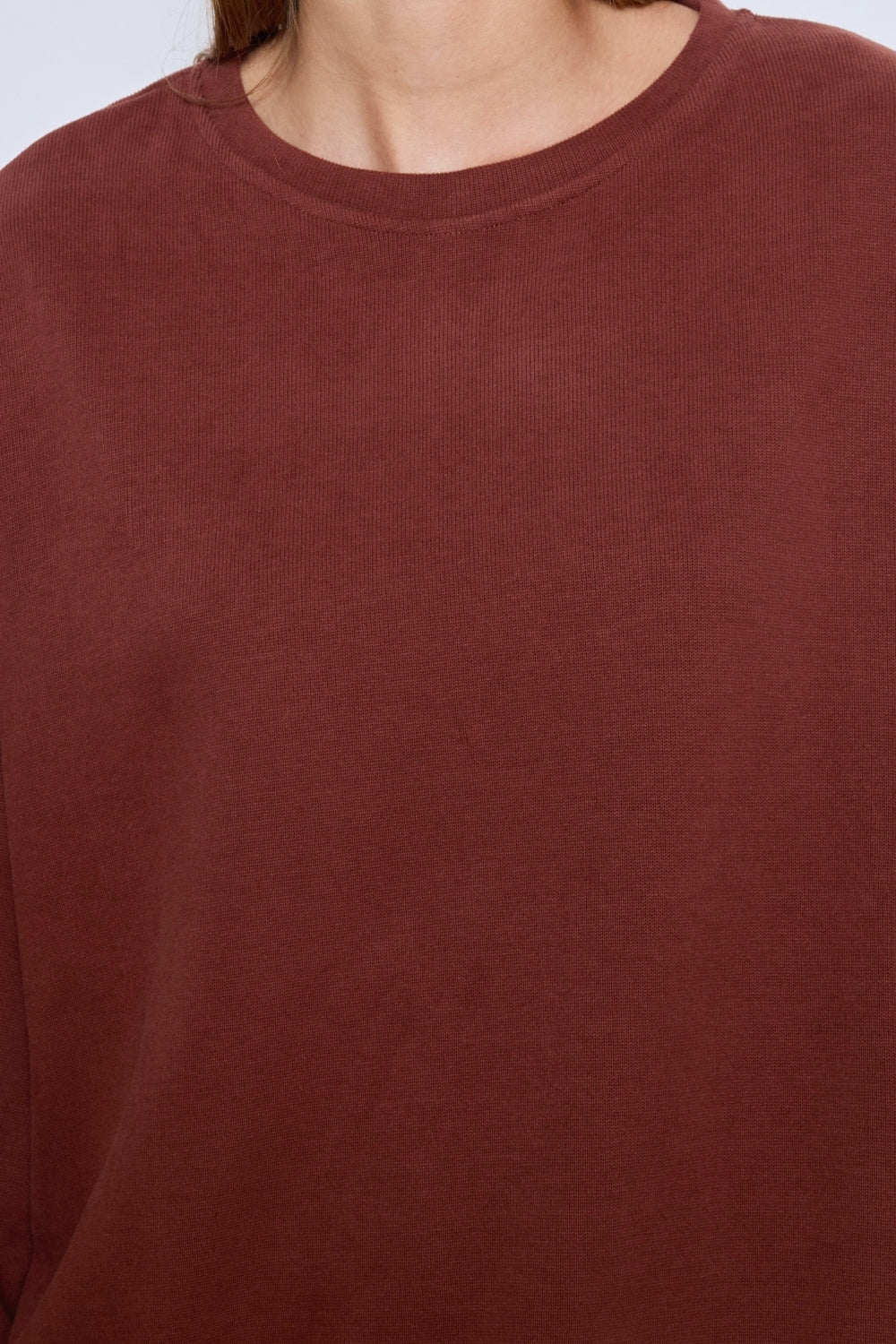 CHRISTINE DARK GREY SWEATSHIRT