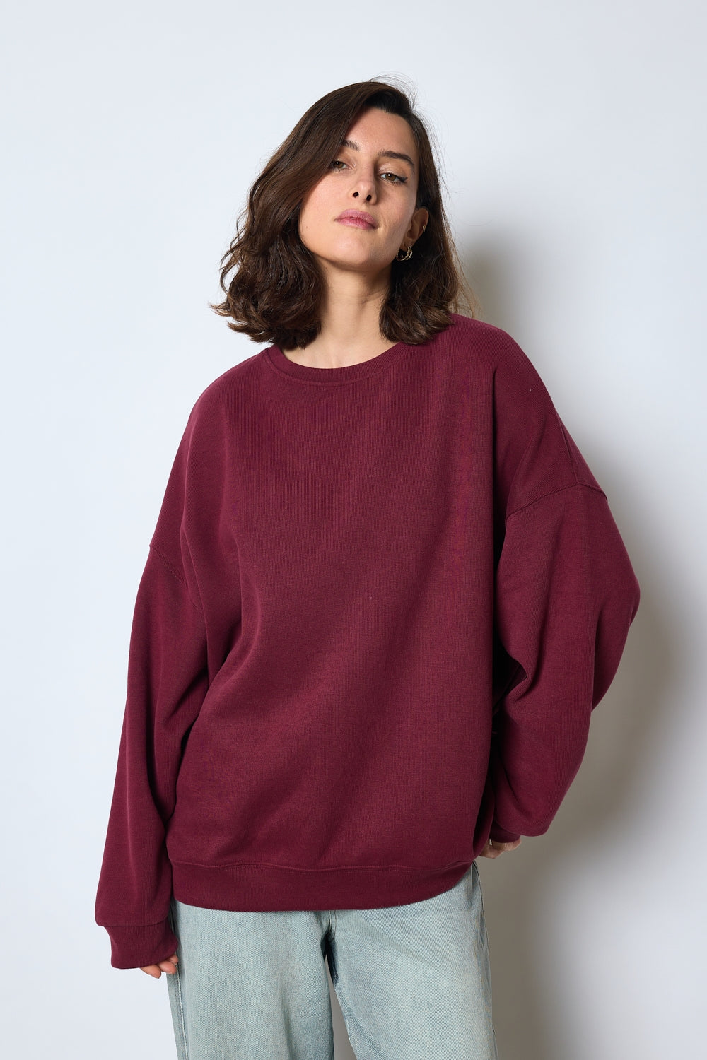 SWEAT CHRISTINE BORDEAUX