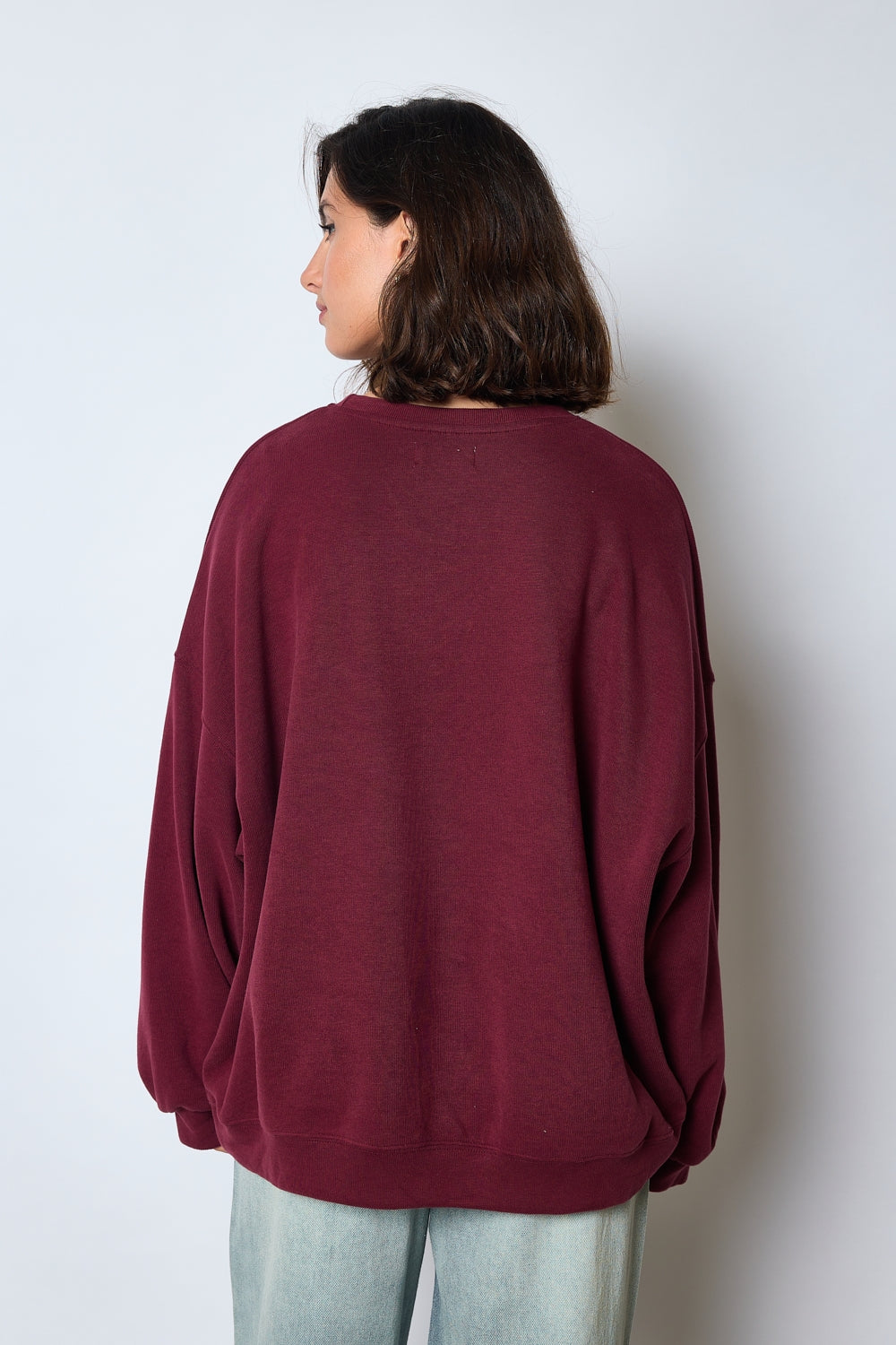 SWEAT CHRISTINE BORDEAUX