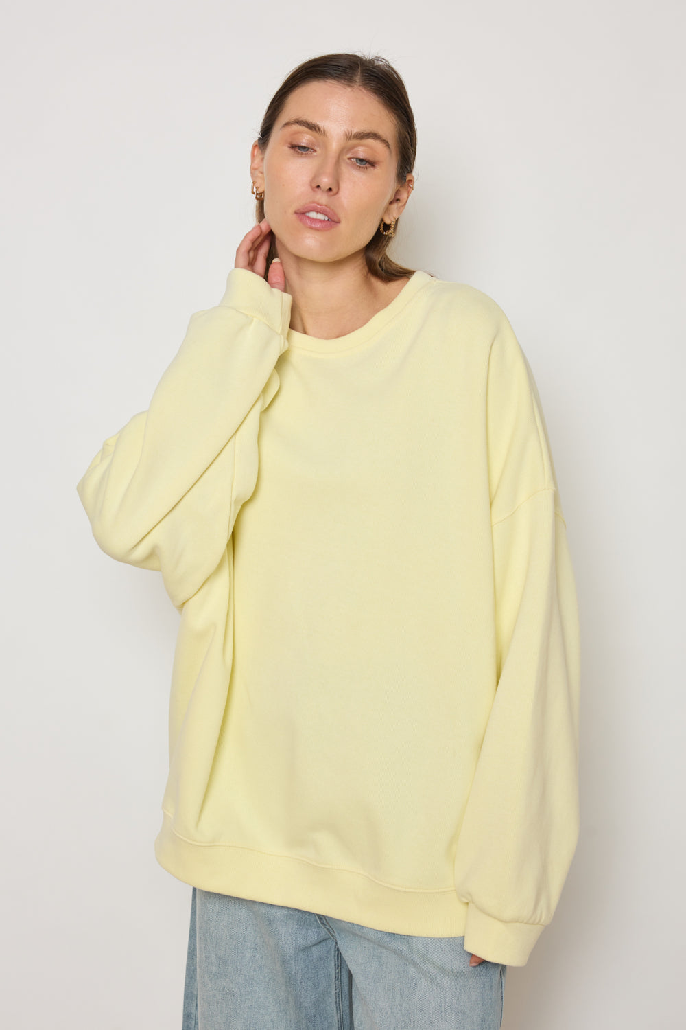 CHRISTINE DARK GREY SWEATSHIRT