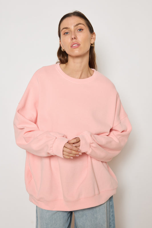 CHRISTINE DARK GREY SWEATSHIRT