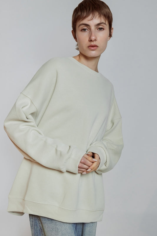 SWEAT CHRISTINE BEIGE CLAIR