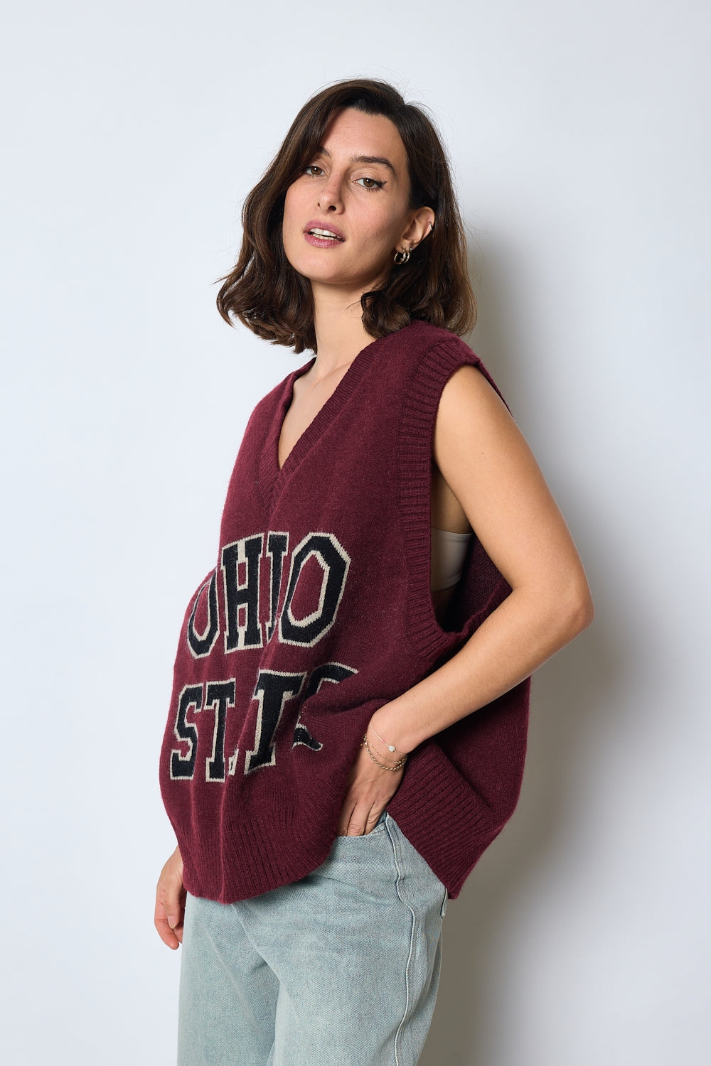 PULL OHIO BORDEAUX