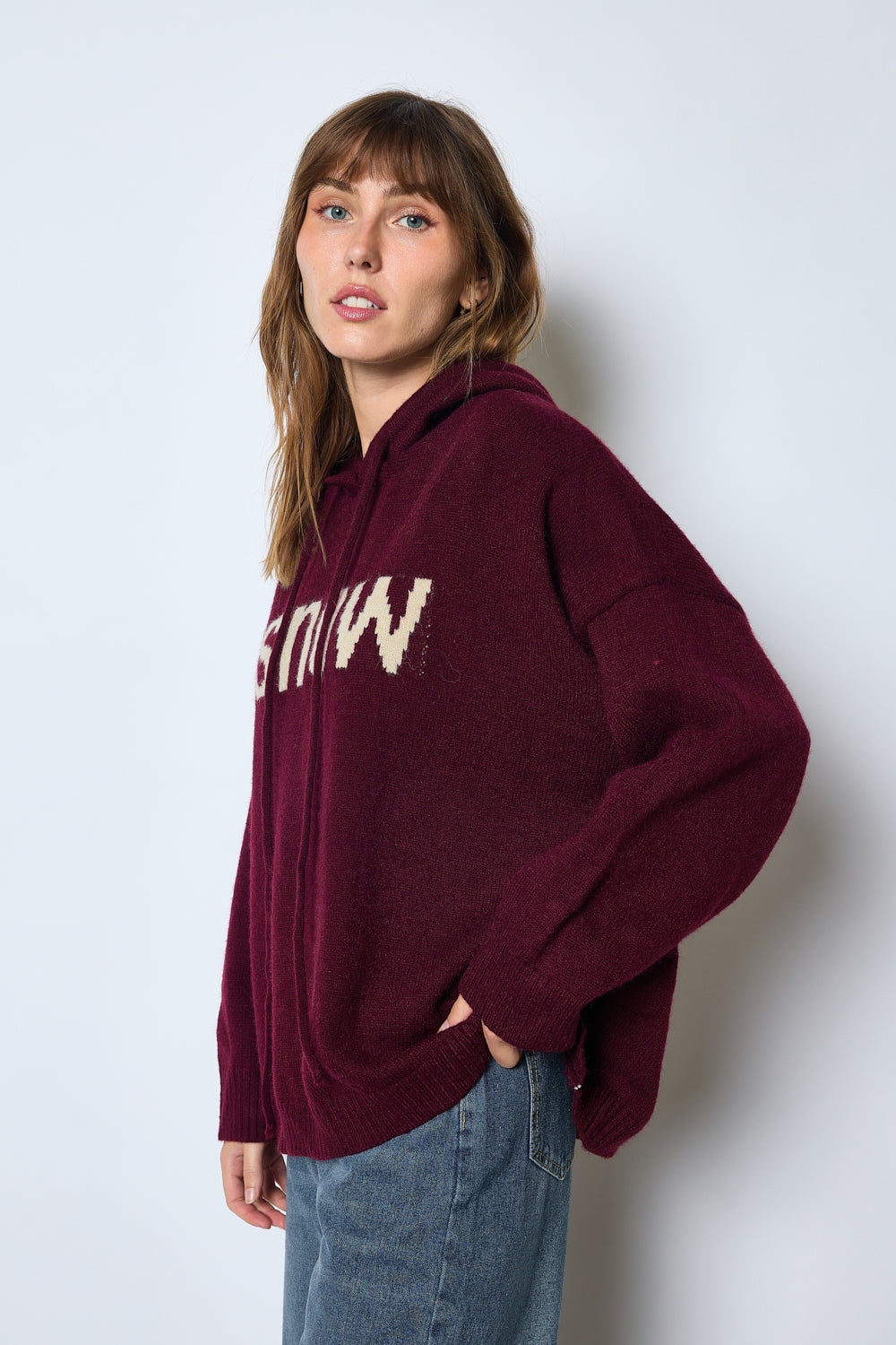 PULL SANA BORDEAUX