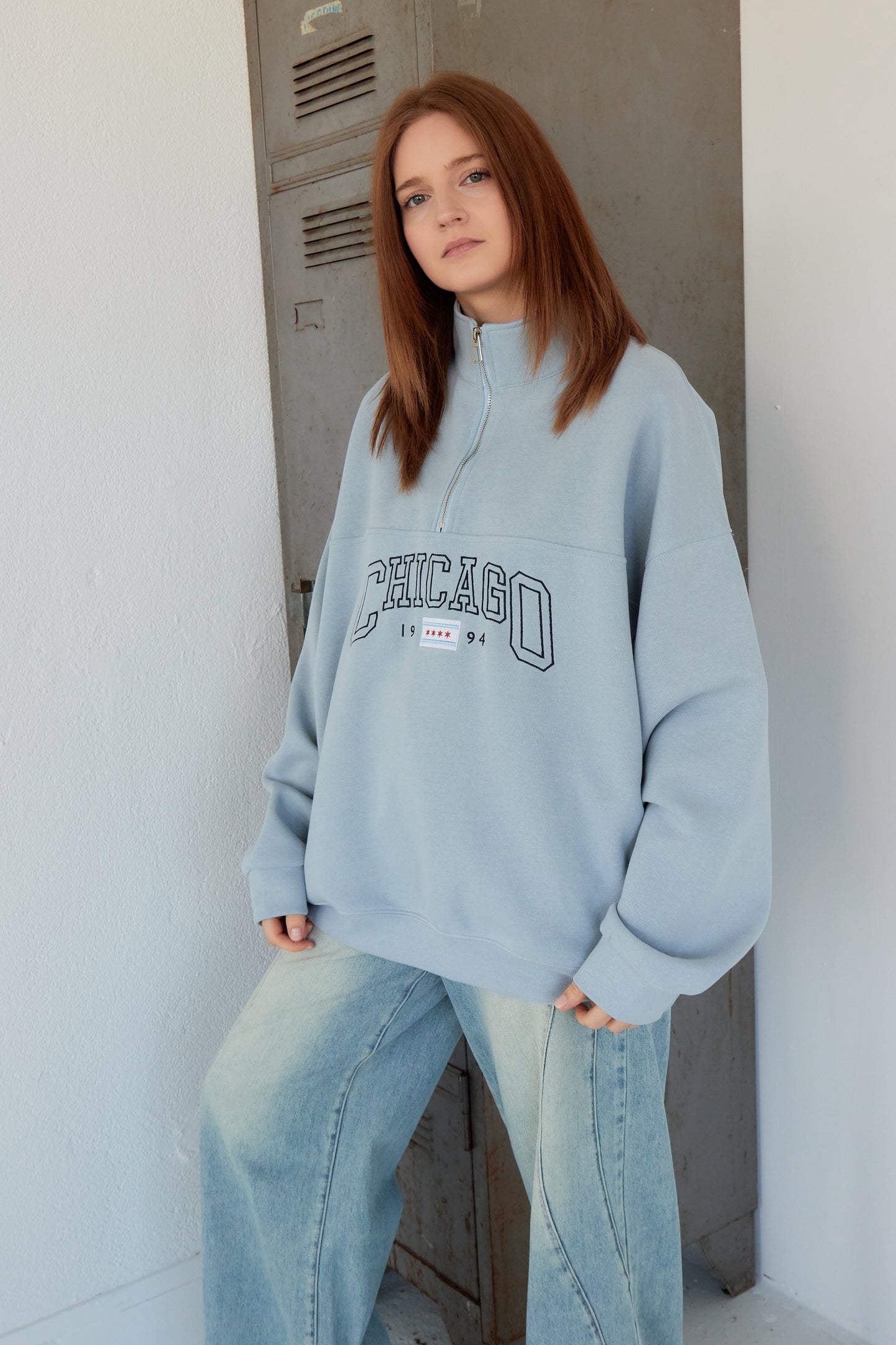 SWEAT MANEL CIEL