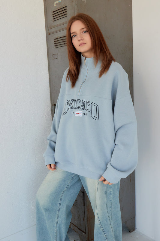 SWEAT MANEL CIEL