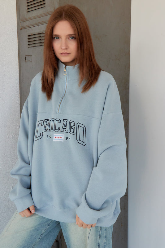 SWEAT MANEL CIEL