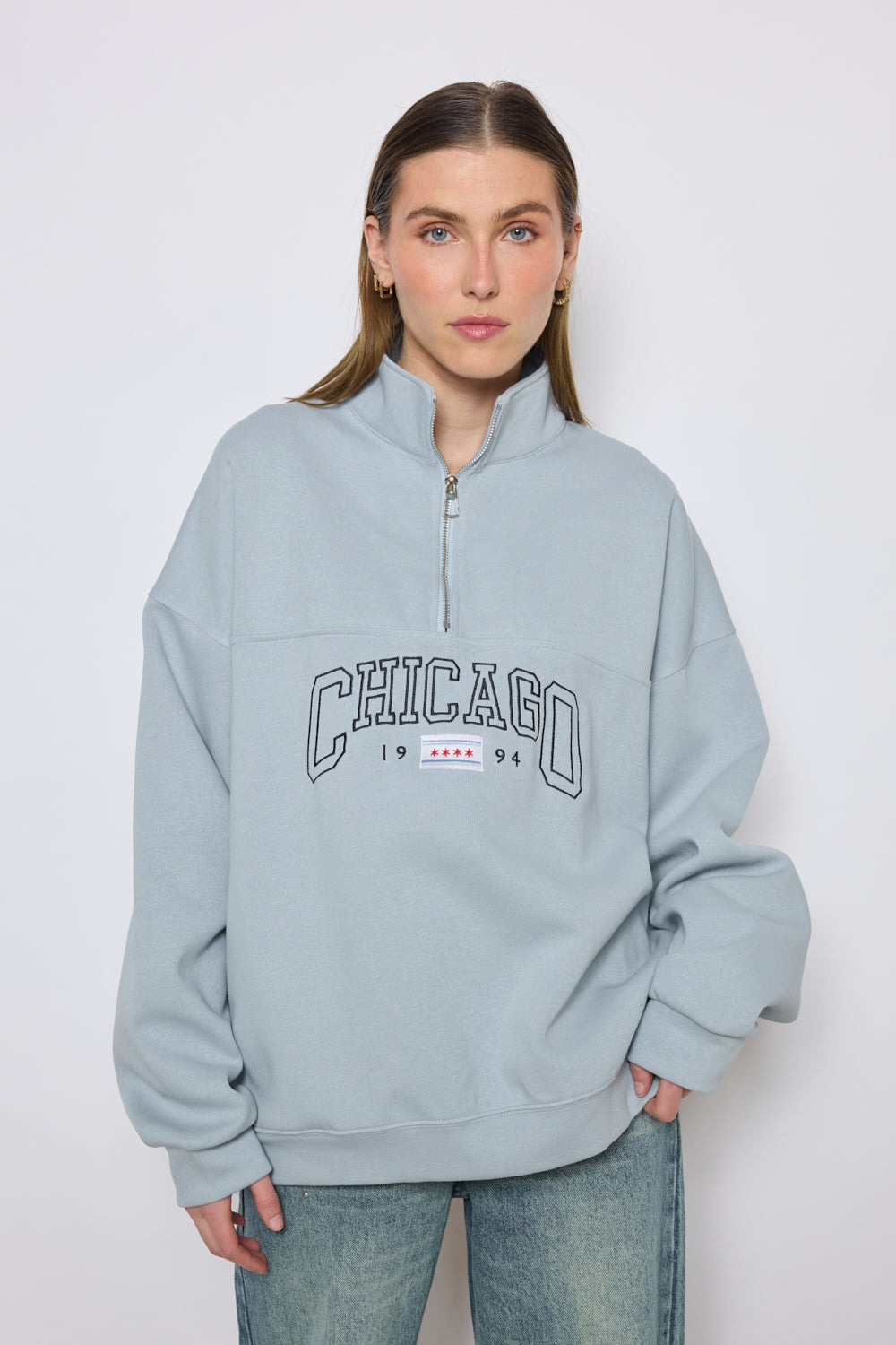 SWEAT MANEL CIEL