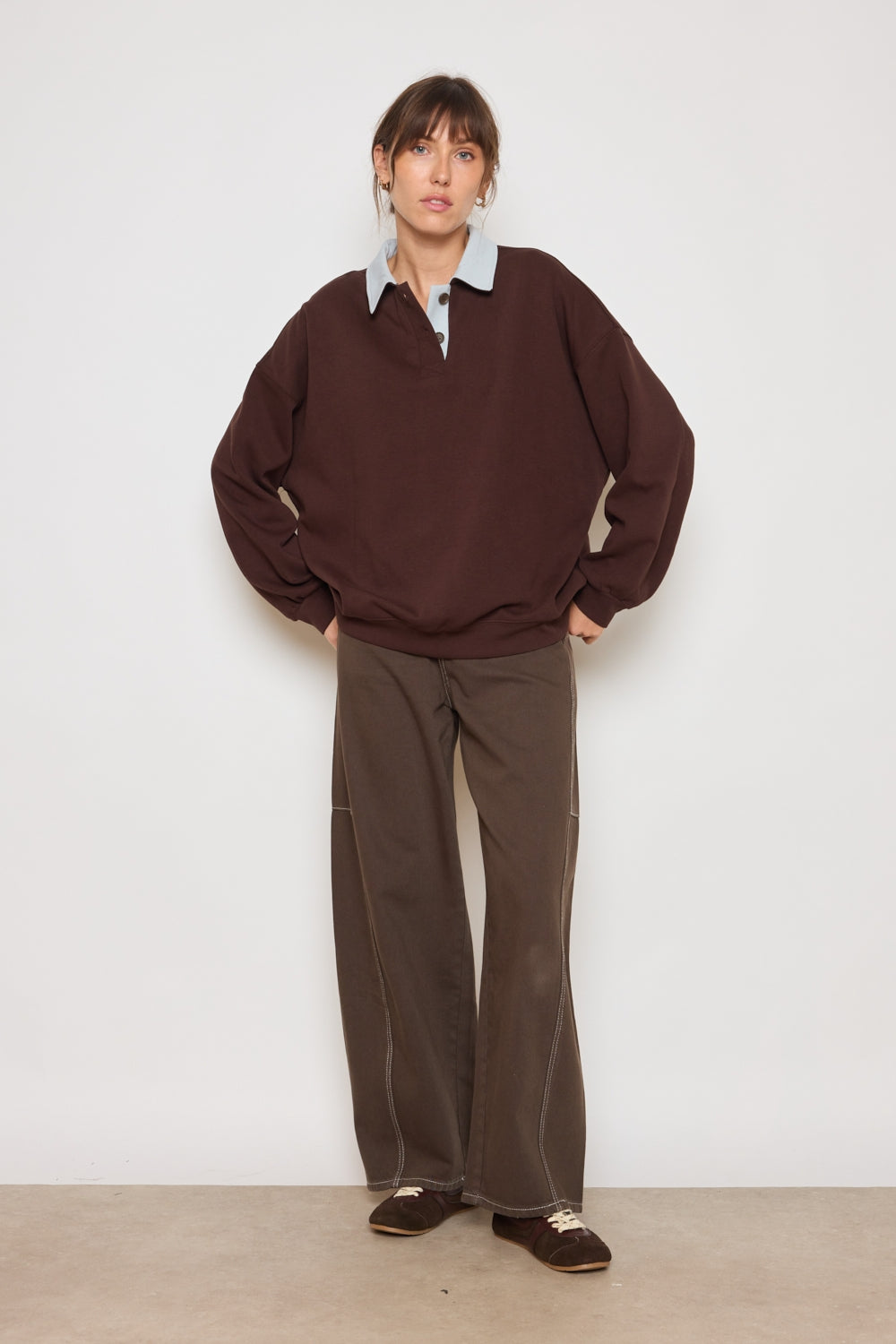 SWEAT JULES CHOCOLAT