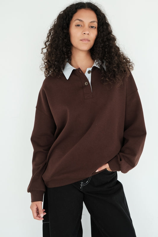 JULES CHOCOLATE SWEATER