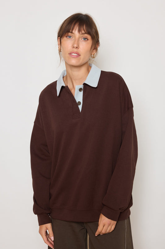 SWEAT JULES CHOCOLAT