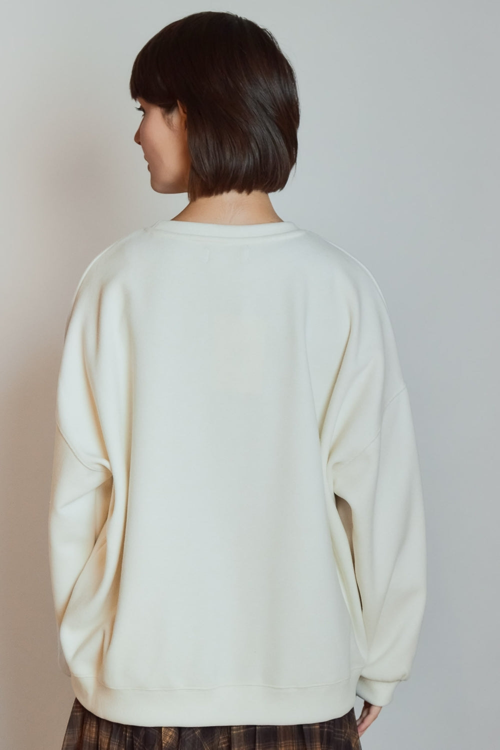 SWEAT BILLIE BLANC