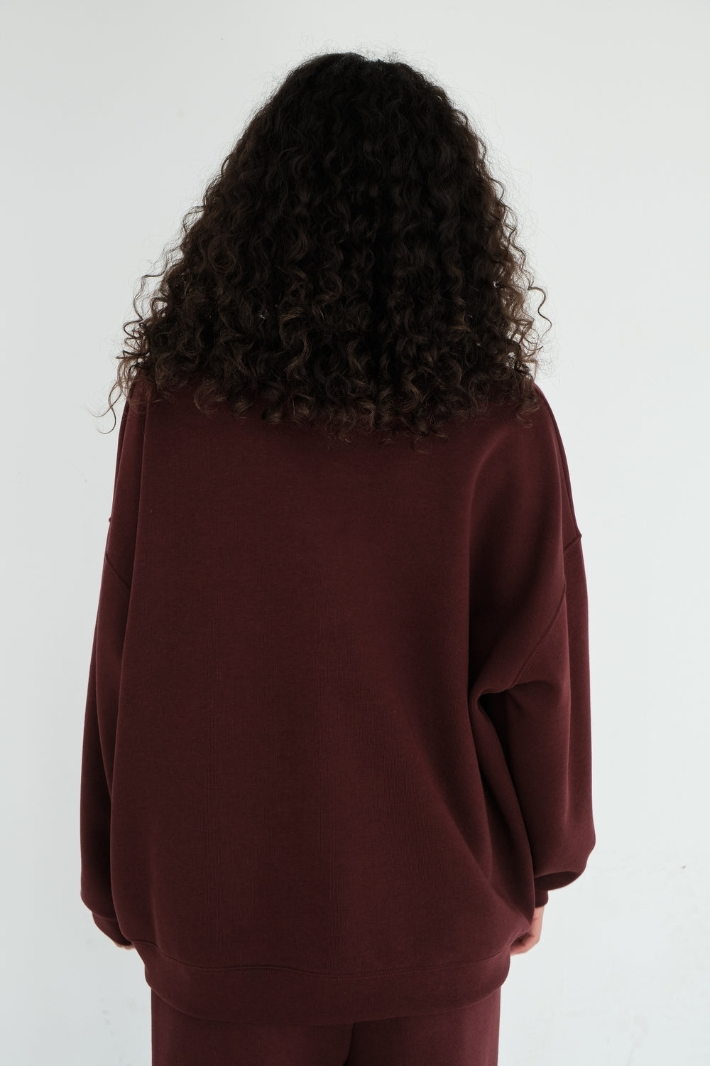 SWEAT NINA BORDEAUX