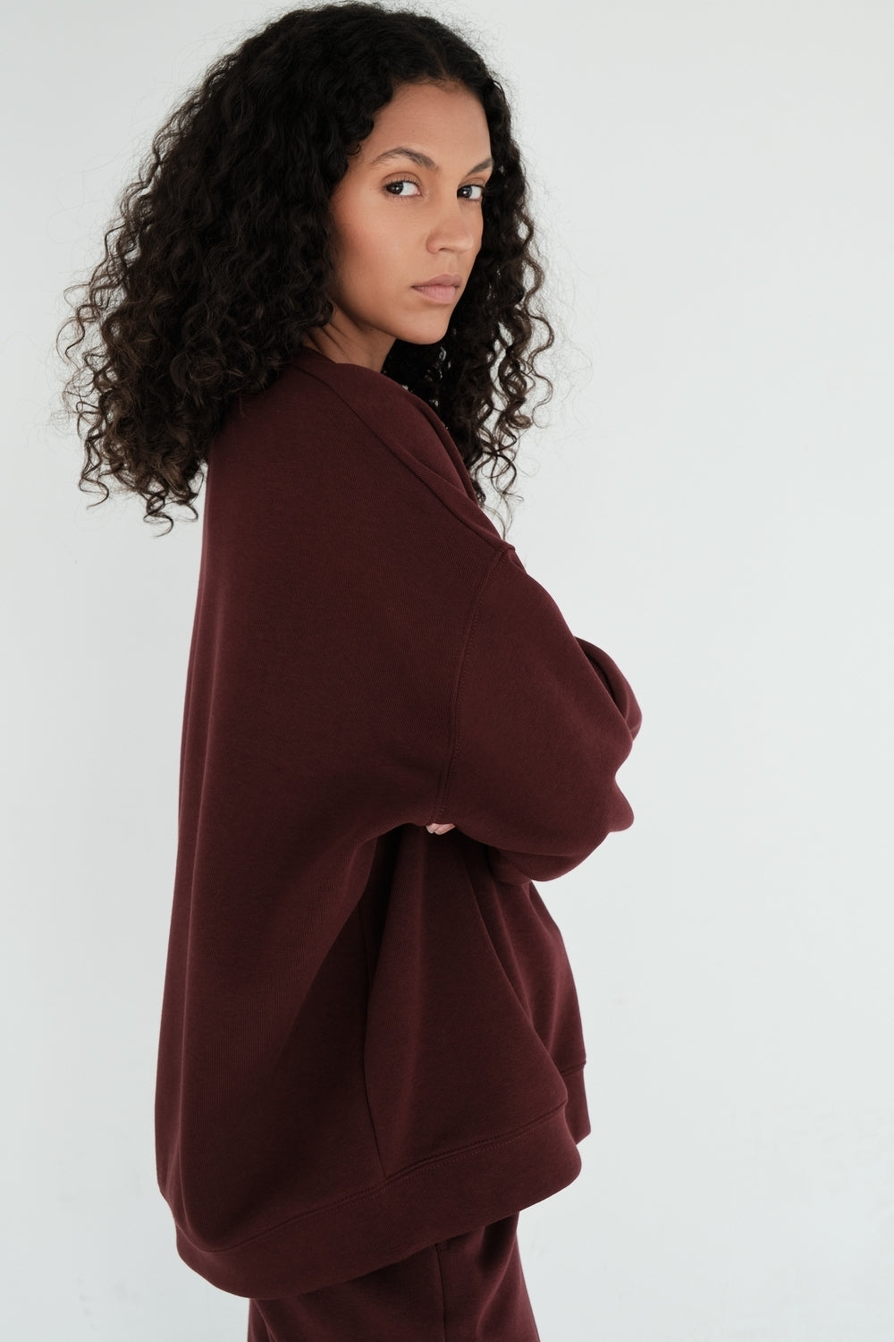 SWEAT NINA BORDEAUX