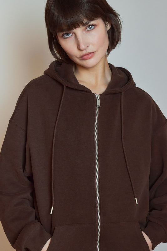 GILET KAYLA CHOCOLAT