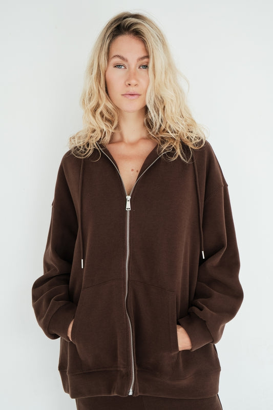 NALI WAISTCOAT CHOCOLATE
