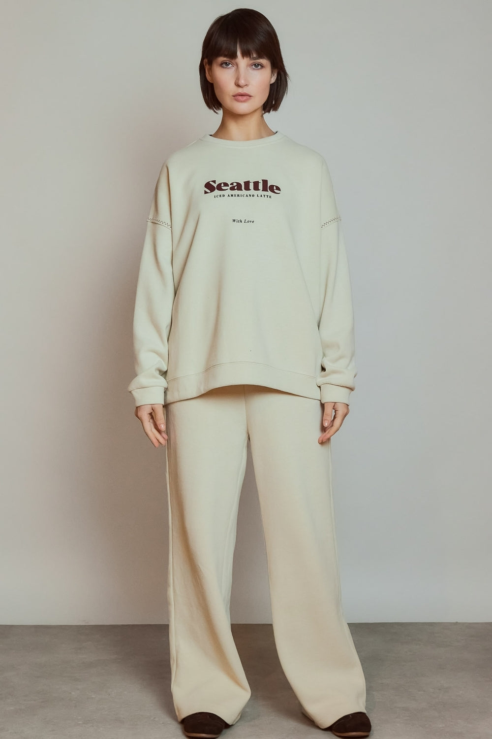 SWEAT SEATTLE BEIGE