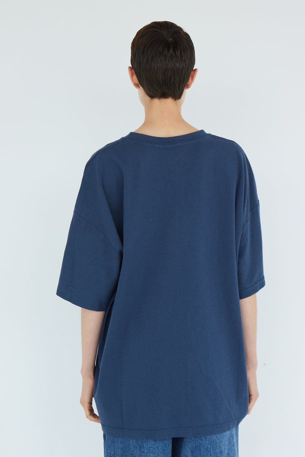 T-SHIRT BOSTON BLEU