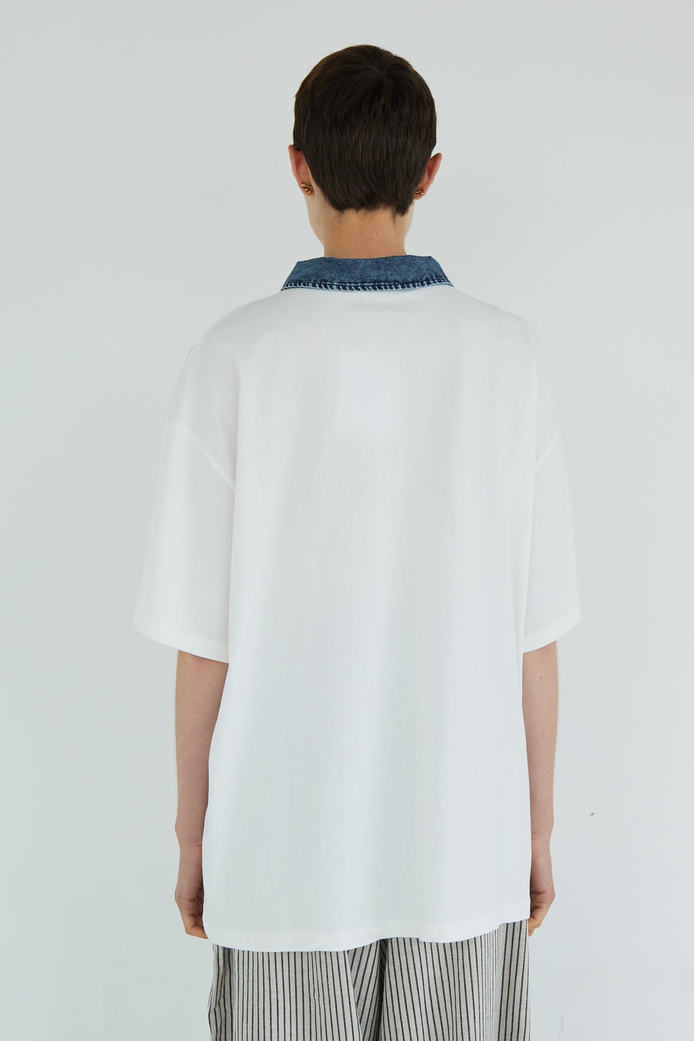 T-SHIRT FEARLESS BLANC