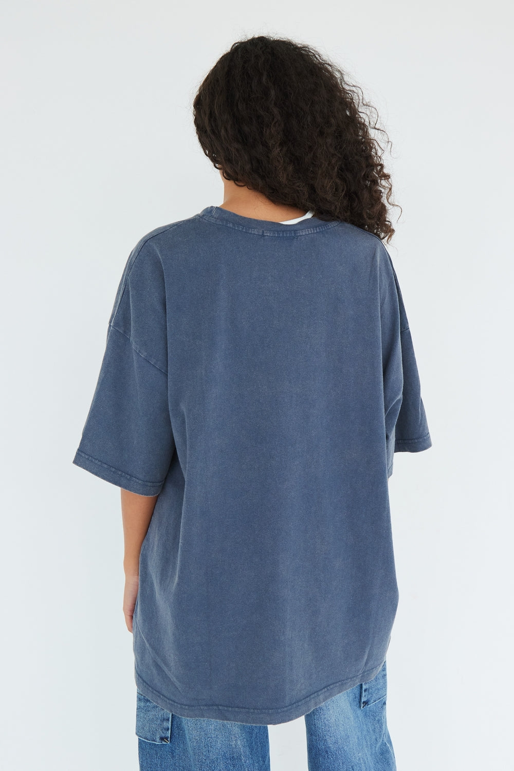 T-SHIRT VEGAS BLEU