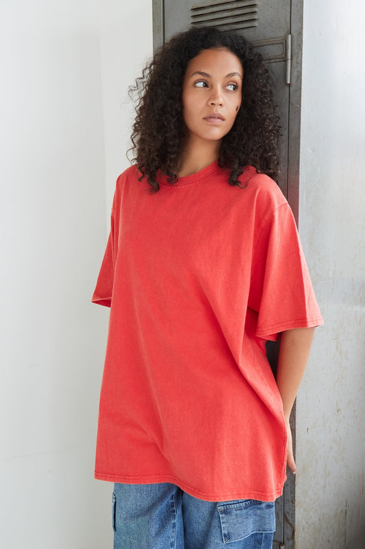 T-SHIRT BREE ROUGE
