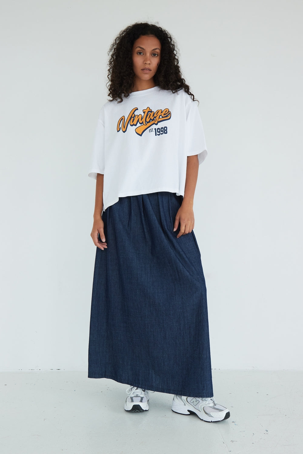 T-SHIRT VINTAGE BLANC