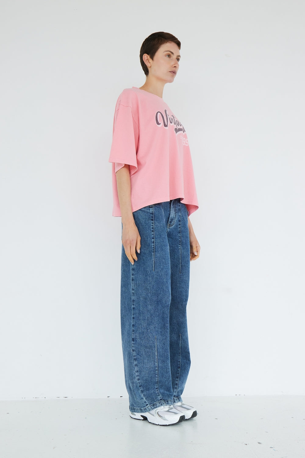 T-SHIRT VINTAGE ROSE
