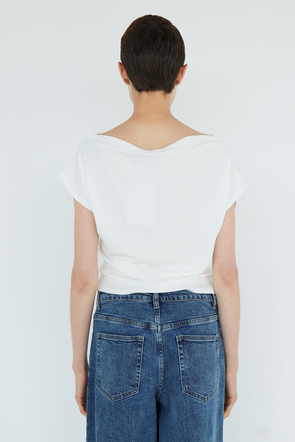TOP AYDEN BLANC