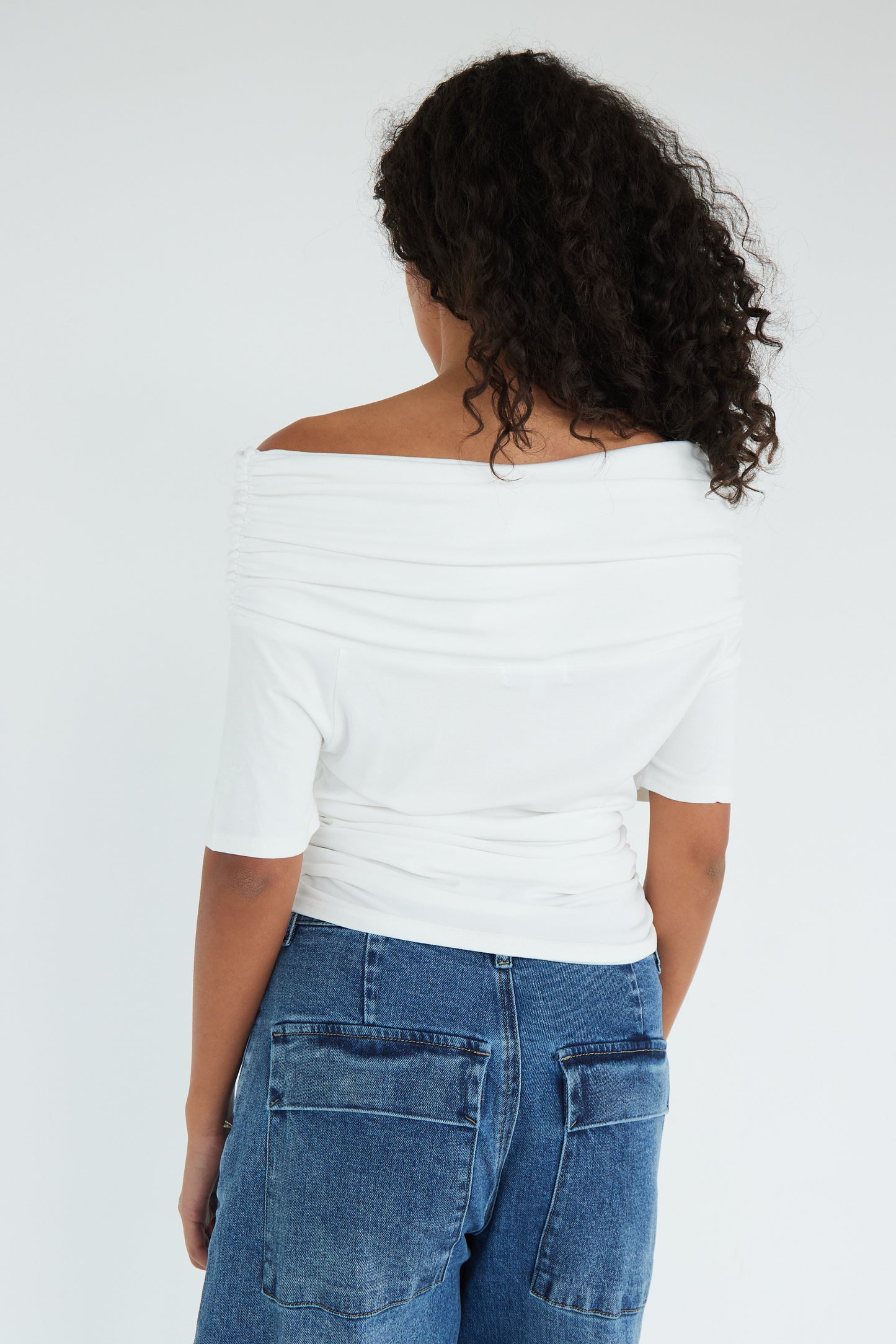 TOP ANNABELLE BLANC