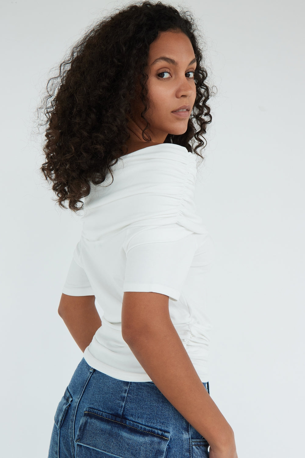 TOP ANNABELLE BLANC