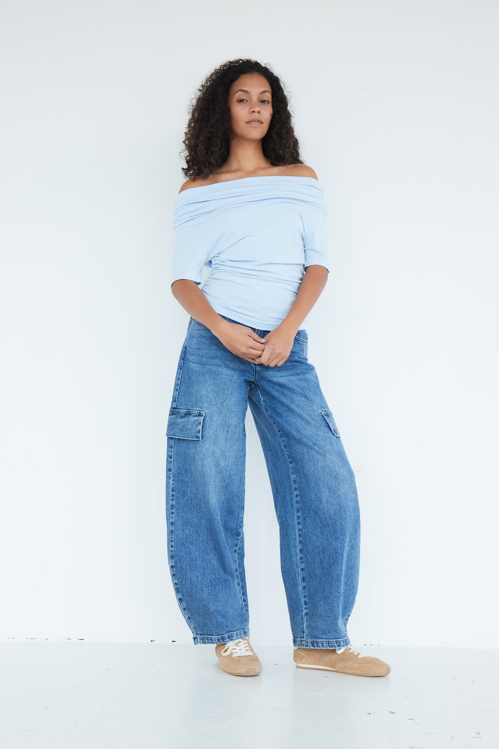 TOP ANNABELLE BLEU