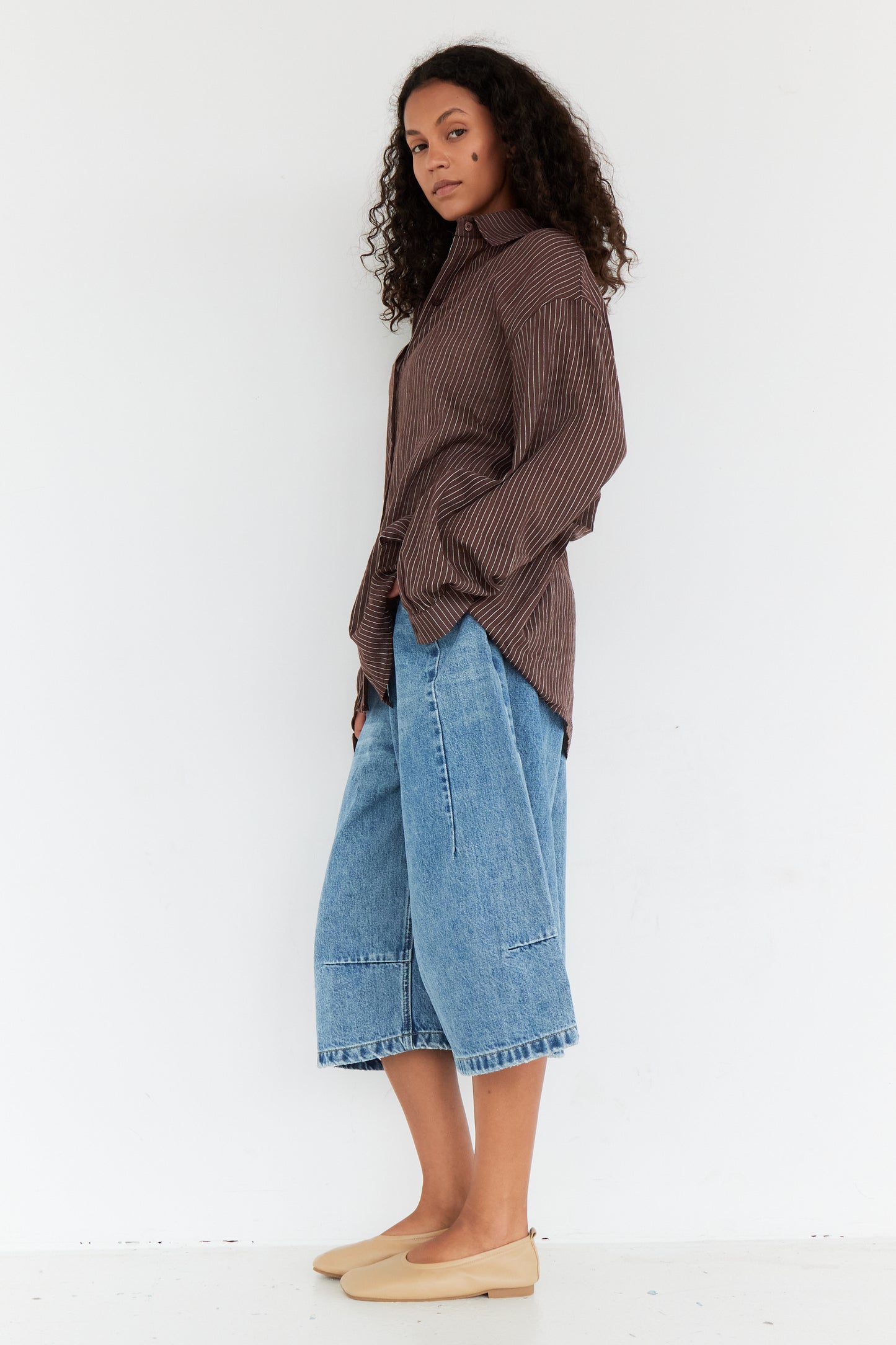 CHEMISE TALA CHOCOLAT