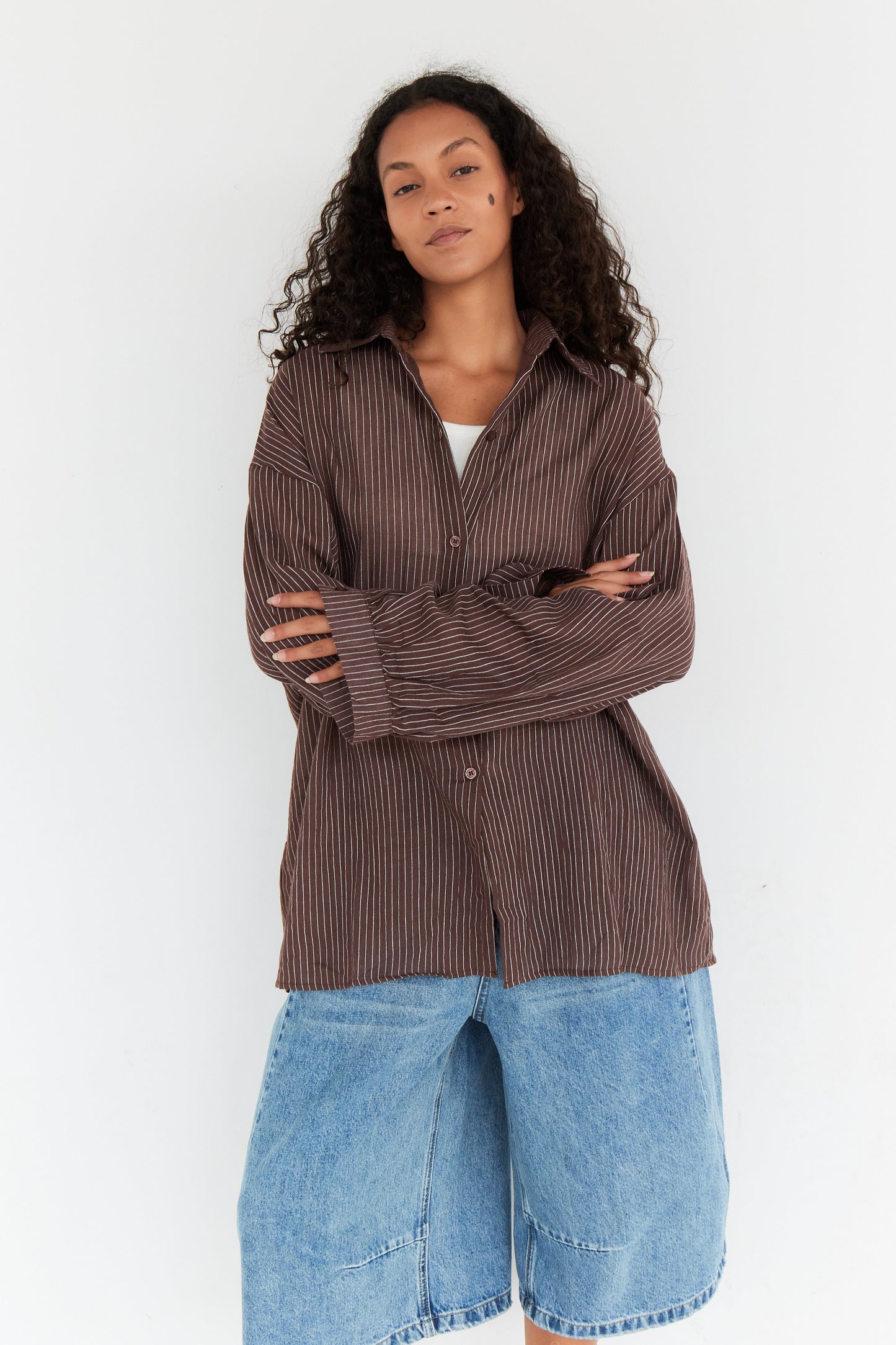 CHEMISE TALA CHOCOLAT
