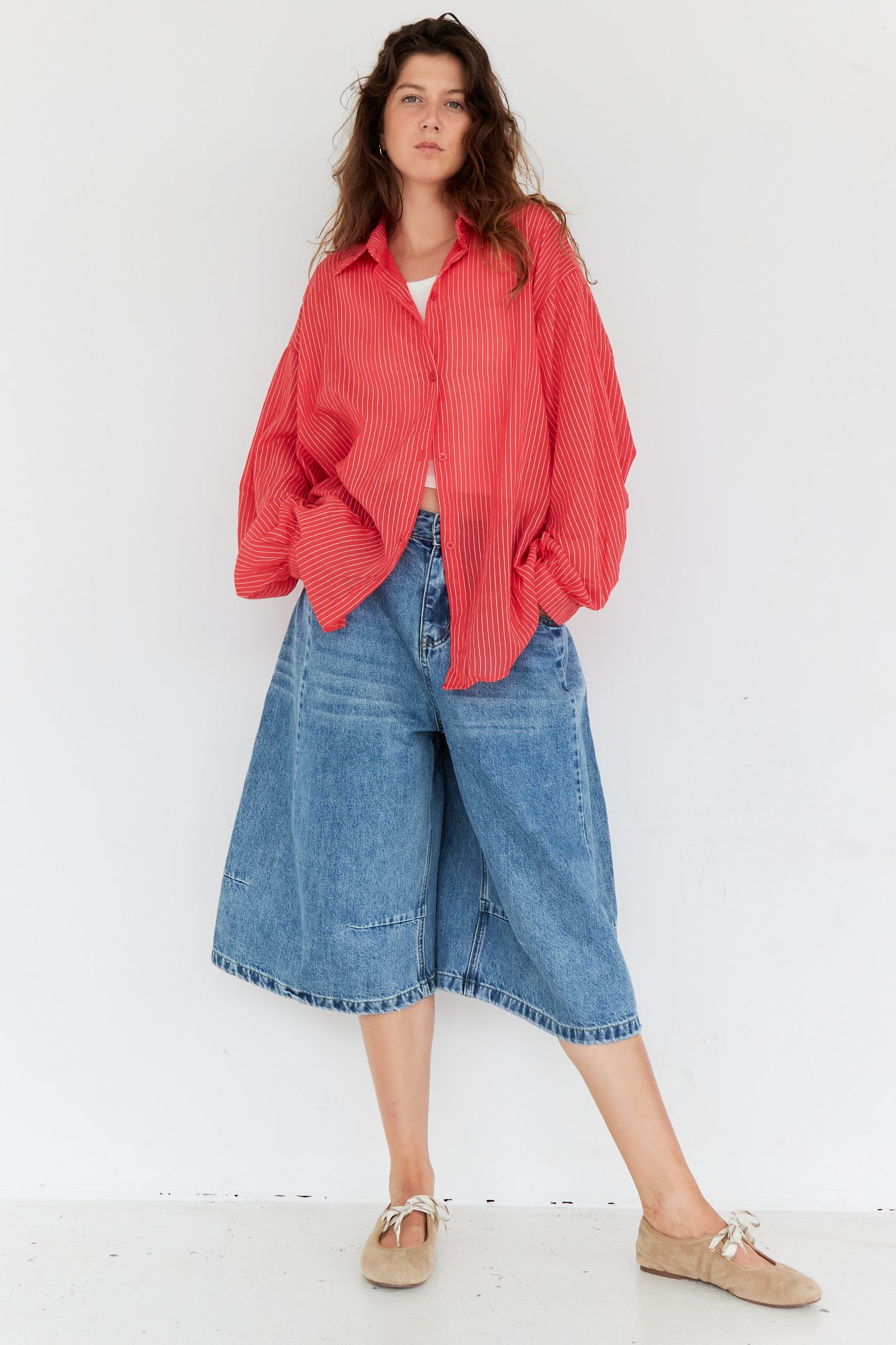 CHEMISE TALA ROUGE