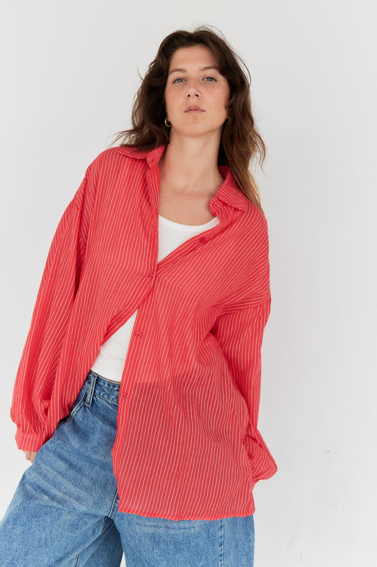 CHEMISE TALA ROUGE