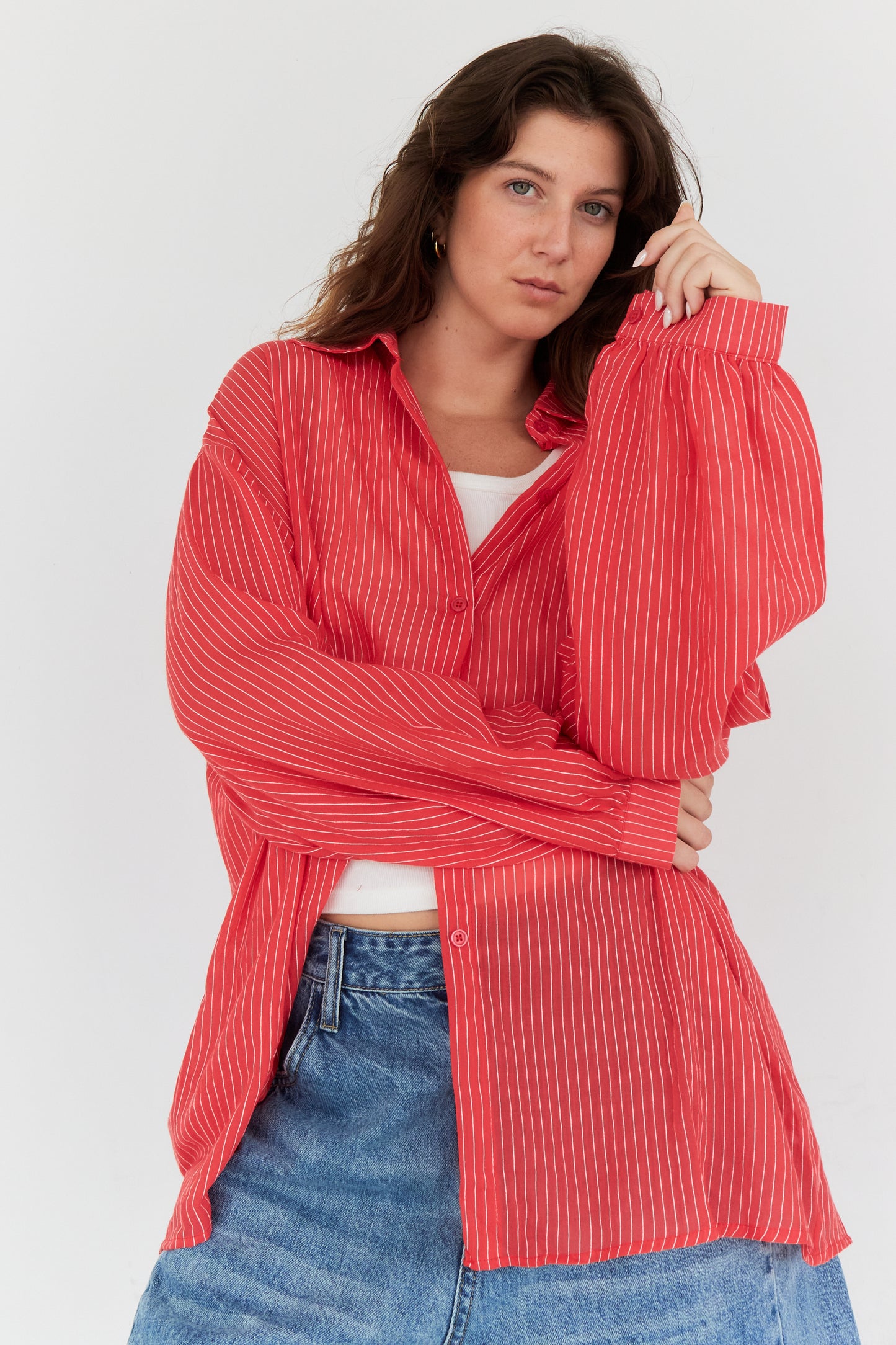 CHEMISE TALA ROUGE