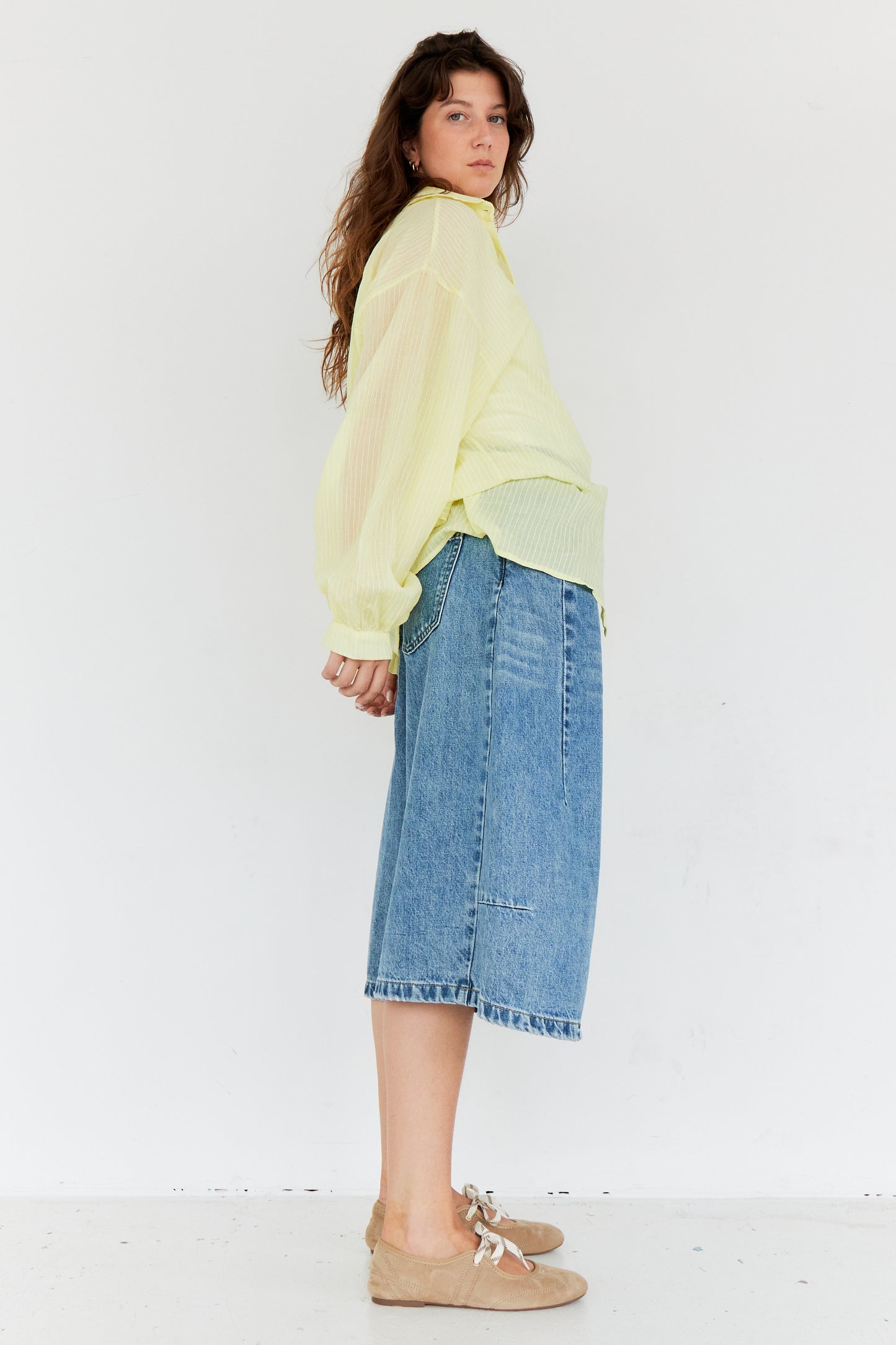 CHEMISE TALA JAUNE
