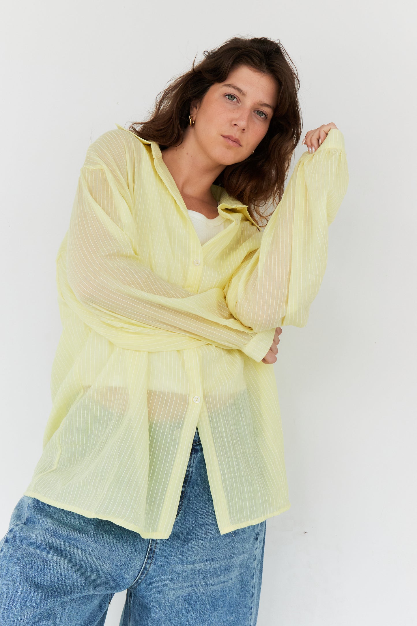 CHEMISE TALA JAUNE