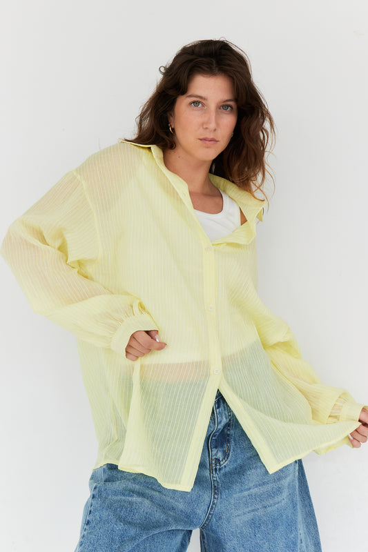 CHEMISE TALA JAUNE