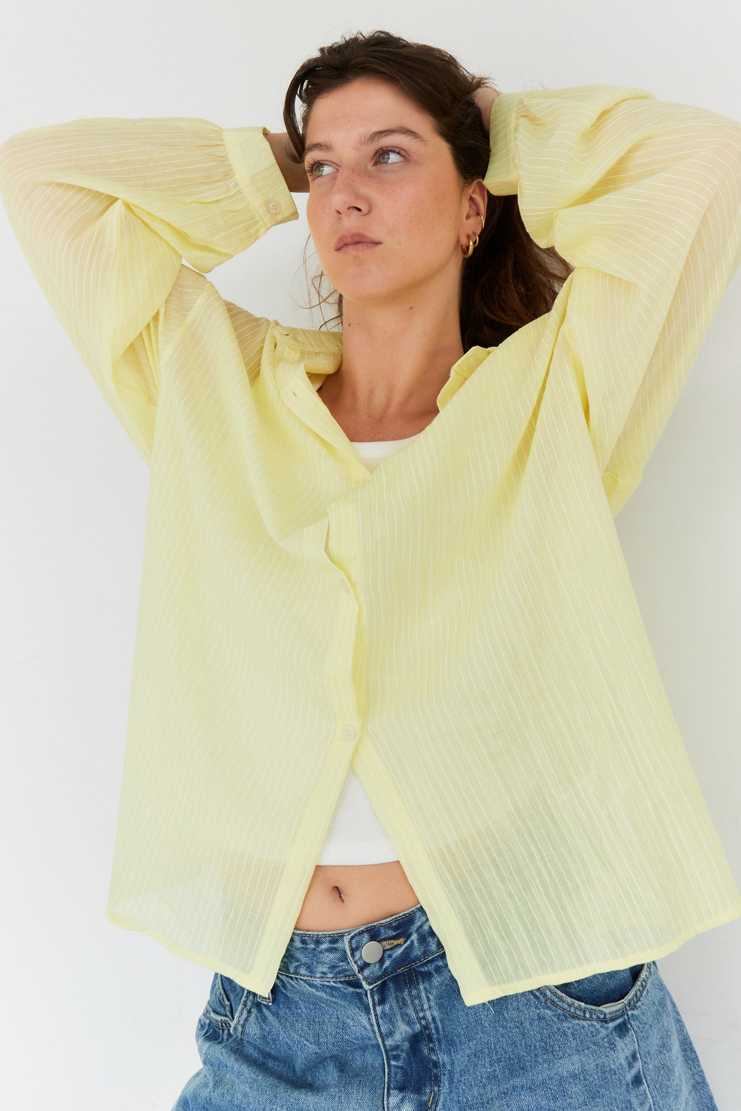 CHEMISE TALA JAUNE