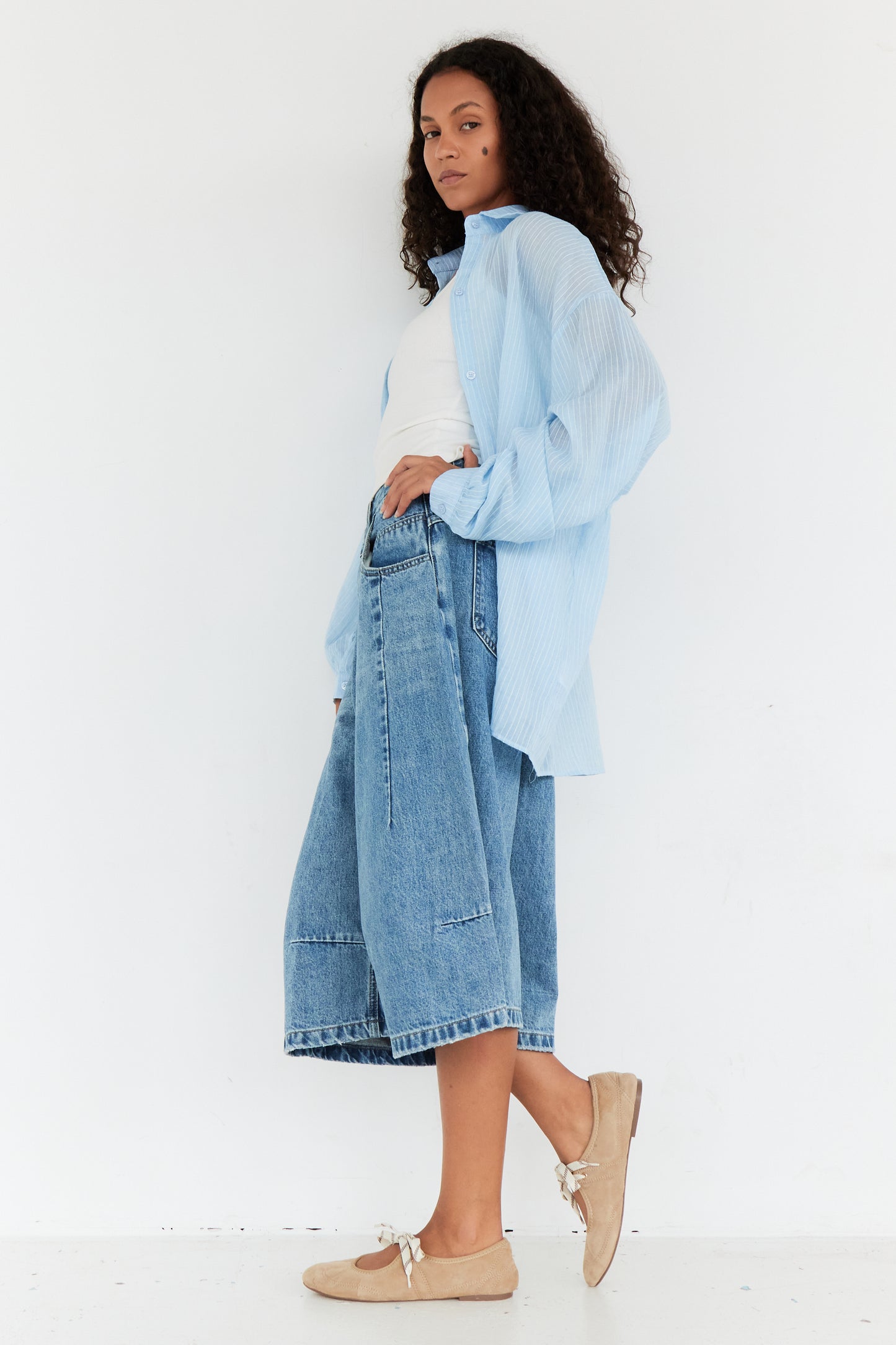 CHEMISE TALA BLEU