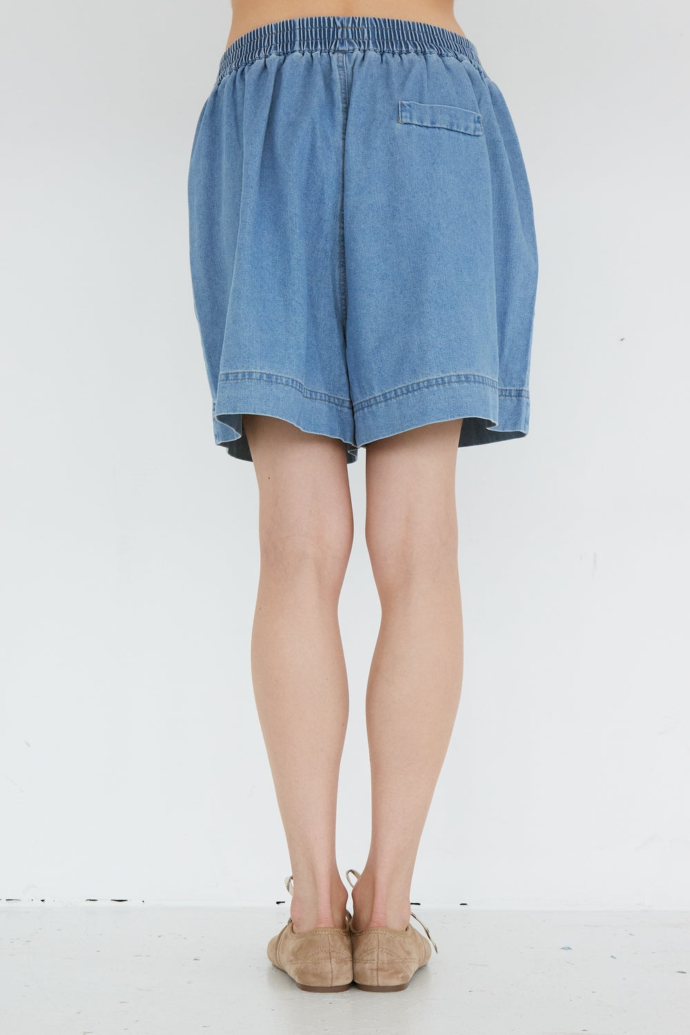SHORT PAULINE BLEU CLAIR