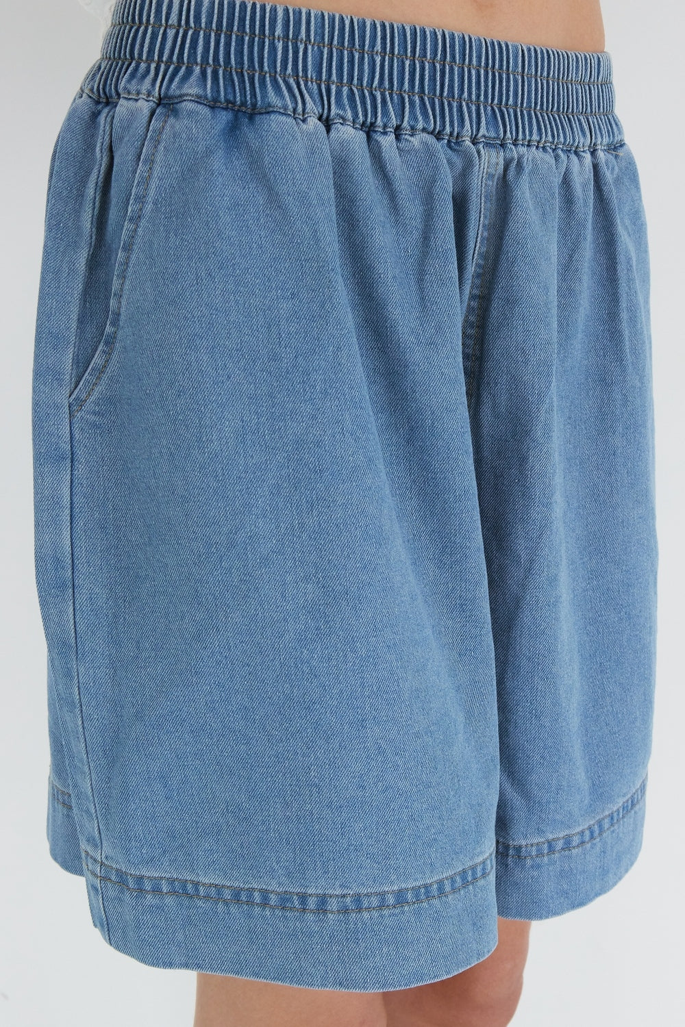 SHORT PAULINE BLEU CLAIR