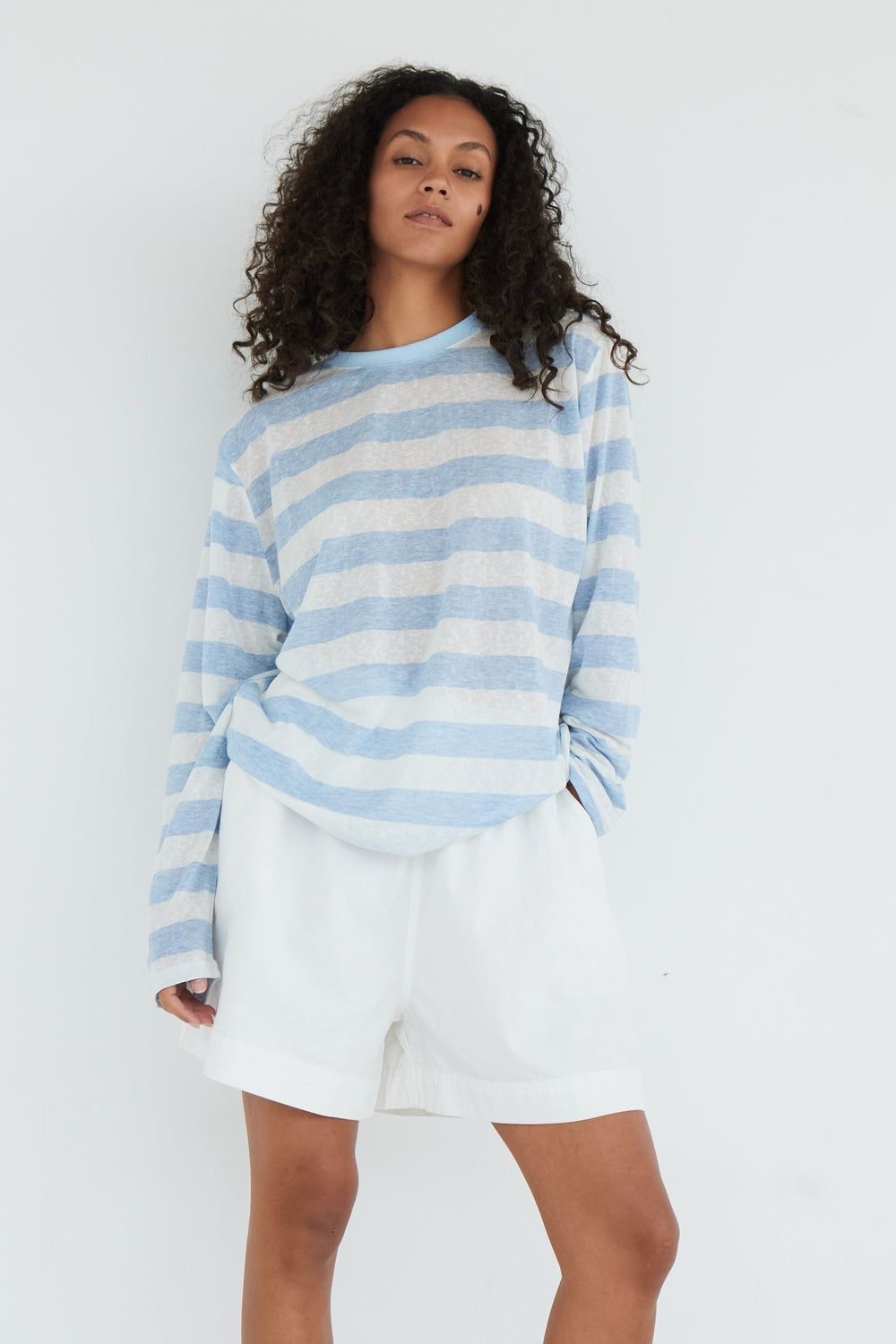 SHORT PAULINE BLANC