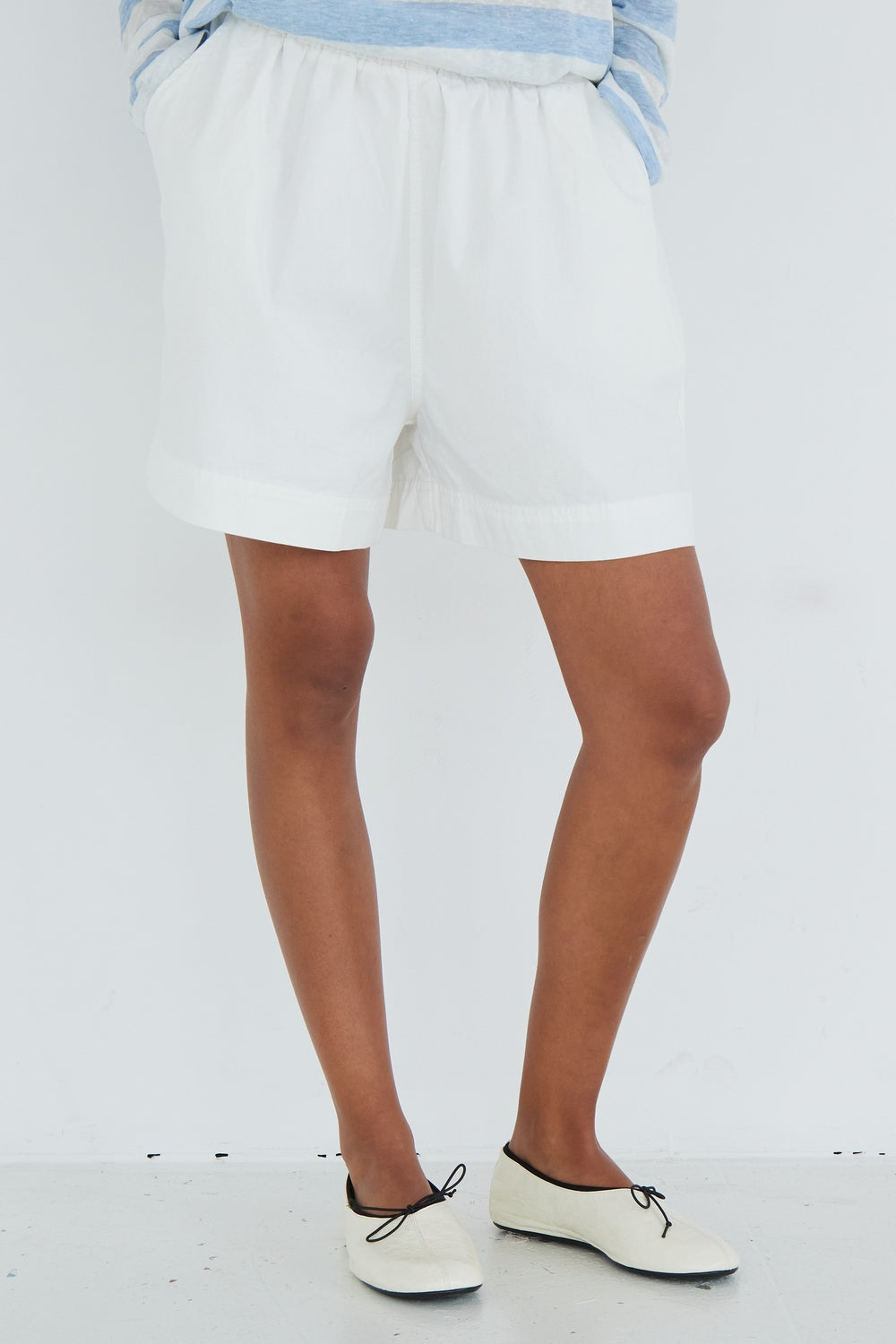 SHORT PAULINE BLANC