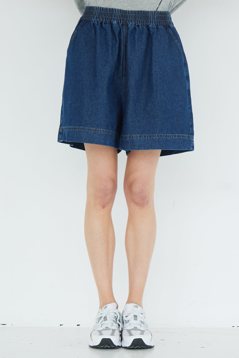 SHORT PAULINE BLEU JEAN