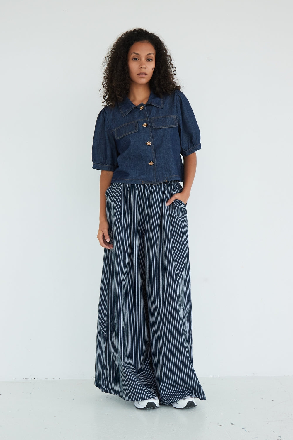 PANTALON JOYCE BLEU